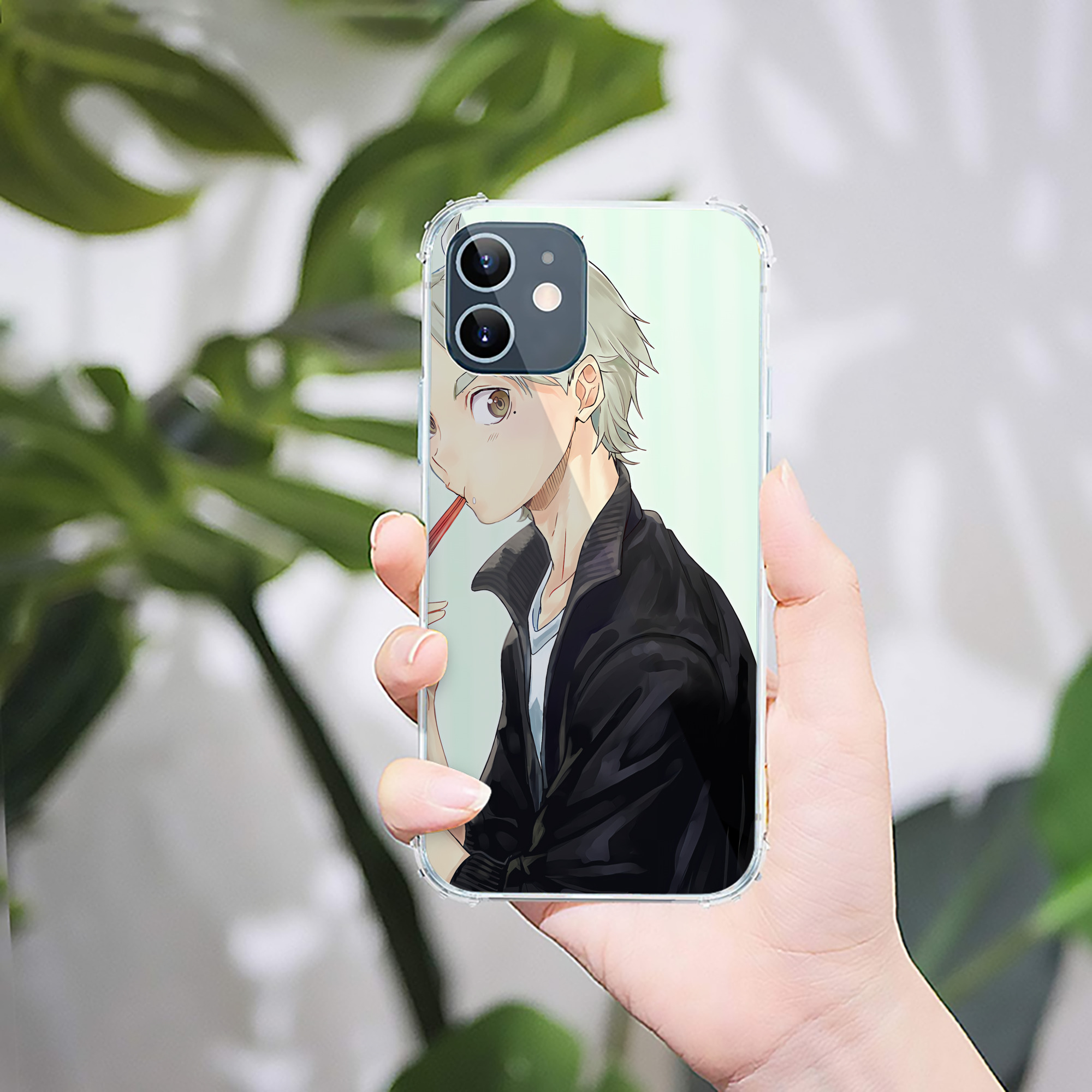 （画像用） ハイキュー!! Haikyu!! 【iPhone 12シリーズ対応】透明スマホケース（クリアソフトケース）